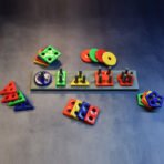 Seawater Animal Wooden Puzzle Learning Educational Board (1 Set) - Image 2