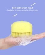 Multi-Function Silicone Body Brush with Shampoo Dispenser ? Gentle Massage and Convenient Cleaning for Your Skin - Image 2