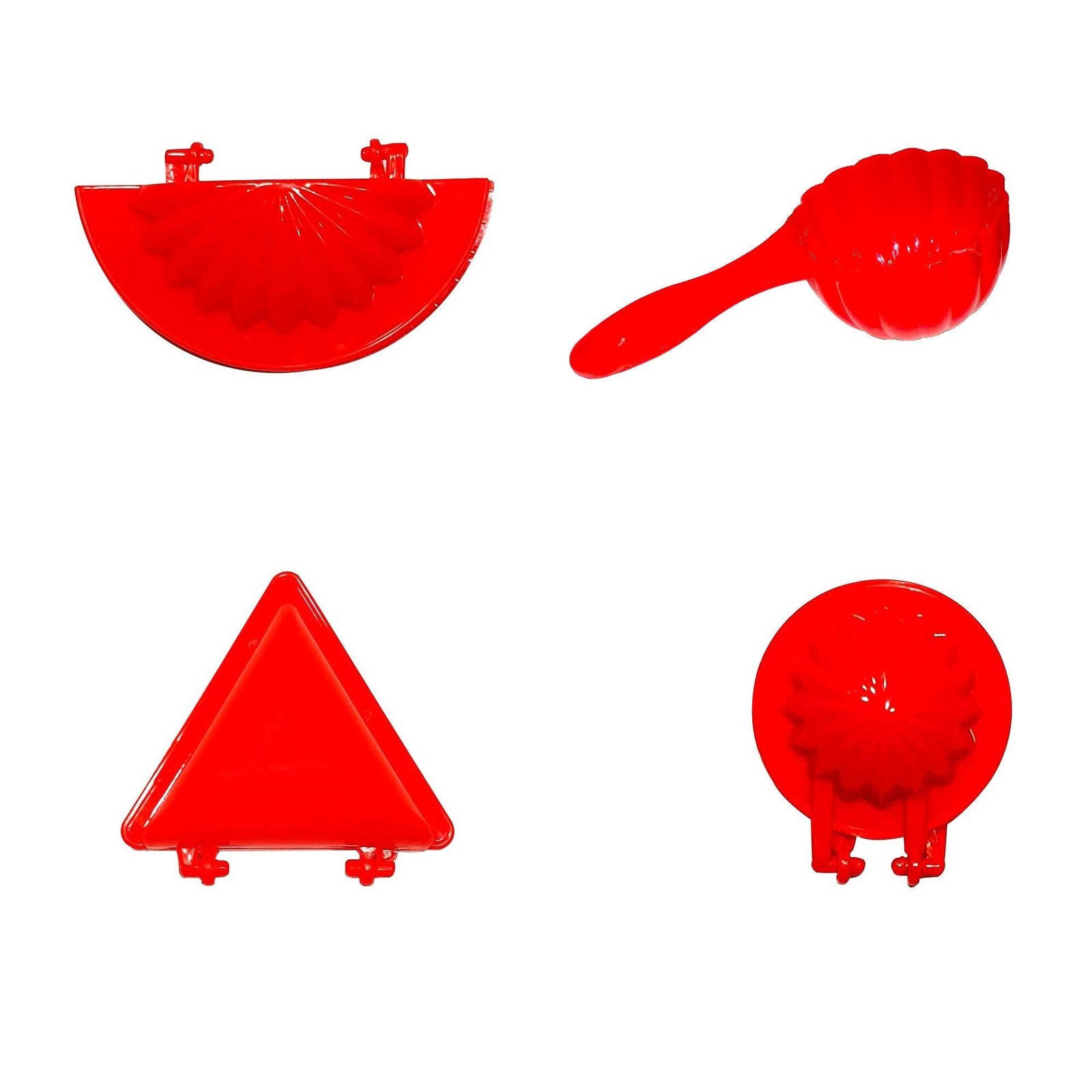 WhatsAppImage2021-06-03at11.23.53AM_1_42ada1a9-97a2-4d0b-ab0c-4aa684446ed9.jpg 4 Pcs Plastic Red Kitchen Tool Mould Dough Press - Image 1