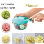 Handy Mini Plastic Vegetable Chopper Cutter, Onion Chopper Vegetables for Kitchen Accessories with 3 s - Image 5
