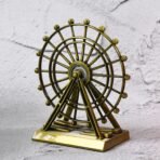 Metal Desktop Table Decoration Cabinet Wheel Tower (1 Pc)