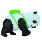 Cute Panda Statue with Green Backpack - Climbing Resin Figurine for Garden Decor, Balcony, Patio, or Indoor Home Decoration - Animal Showpiece & Unique Gift - Image 2