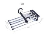 Adjustable Pants Hanger Organizer Versatile and Efficient Hanger for Organizing Trousers, Jeans, and More - Image 4